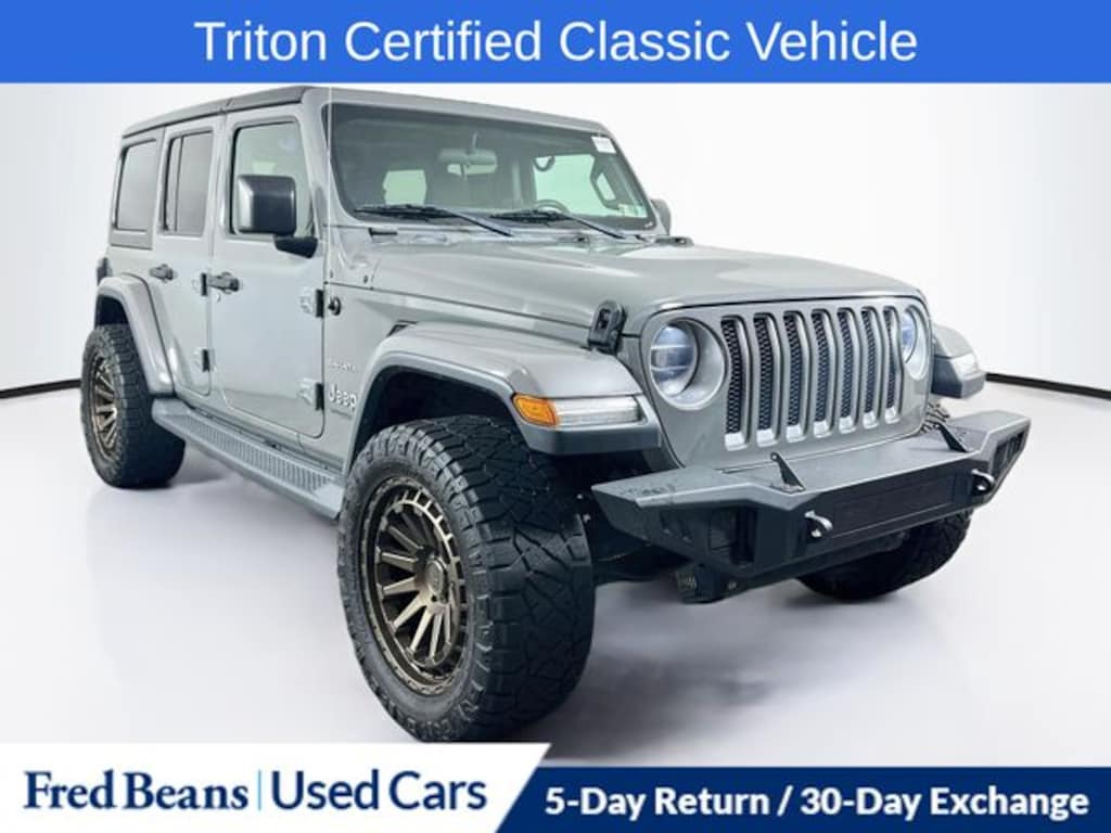 Used 2019 Jeep Wrangler Unlimited Sahara SUV