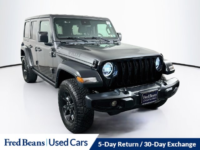 Used 2022 Jeep Wrangler Unlimited Willys SUV