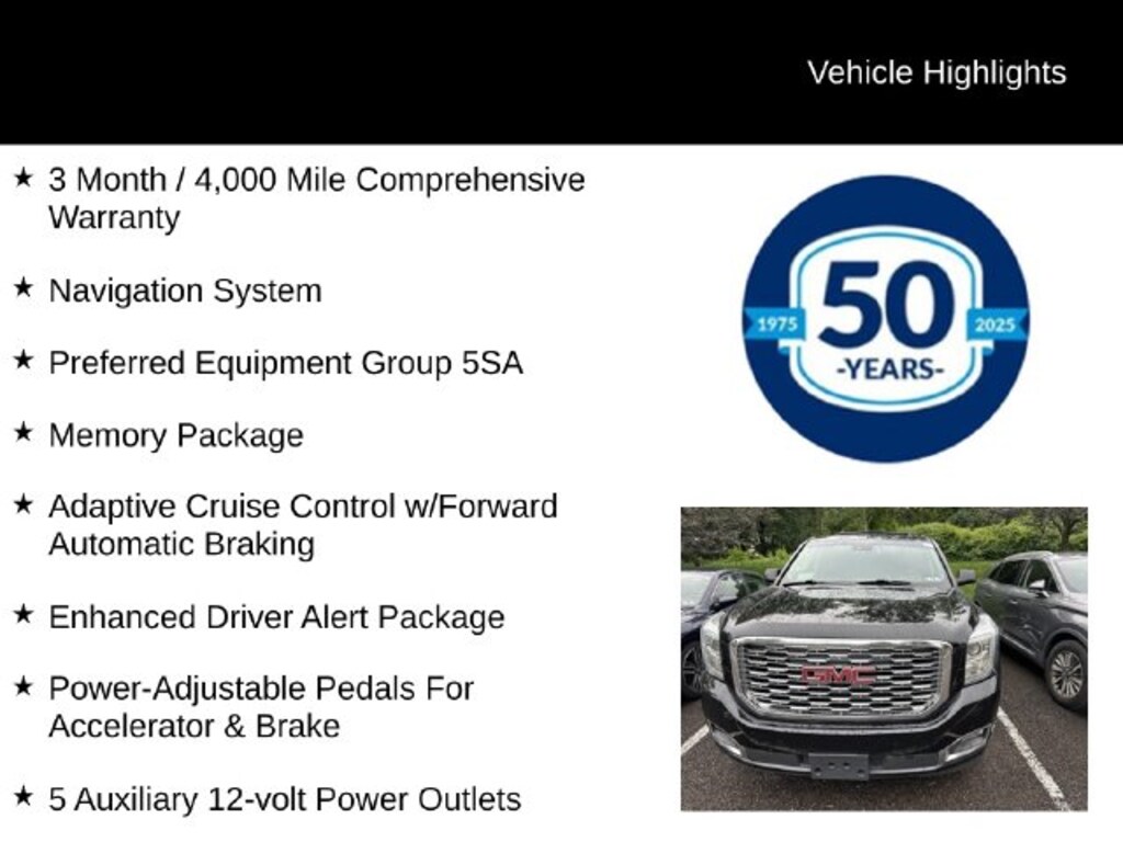Used 2018 GMC Yukon XL Denali SUV