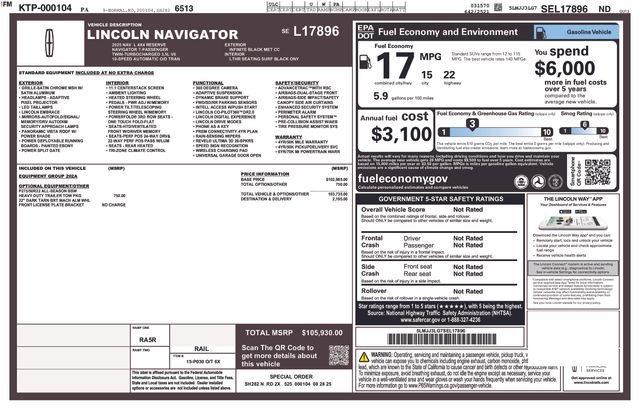 2025 Lincoln Navigator Reserve L - Photo 11
