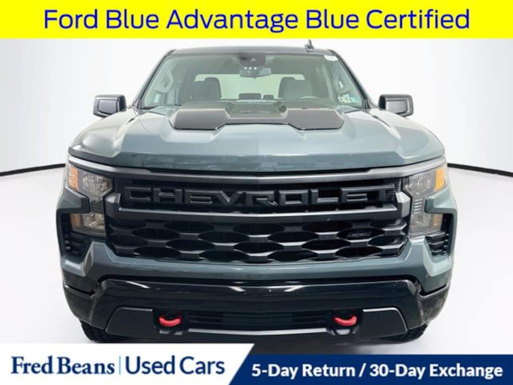 Used 2025 Chevrolet Silverado 1500 Custom Trail Boss Truck Crew Cab