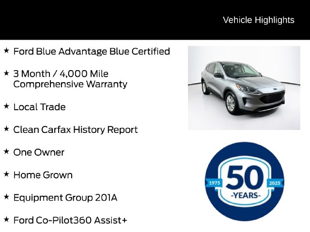 Certified 2022 Ford Escape Hybrid SE SUV