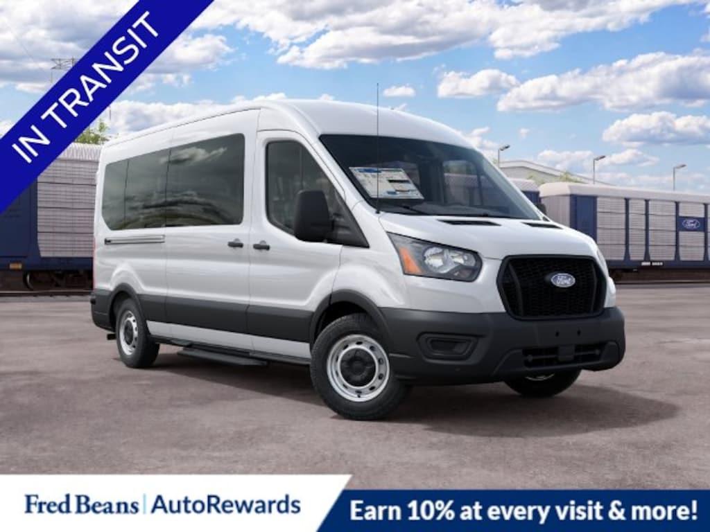 New 2027 Ford Transit-350 Passenger XL Wagon Medium Roof Van