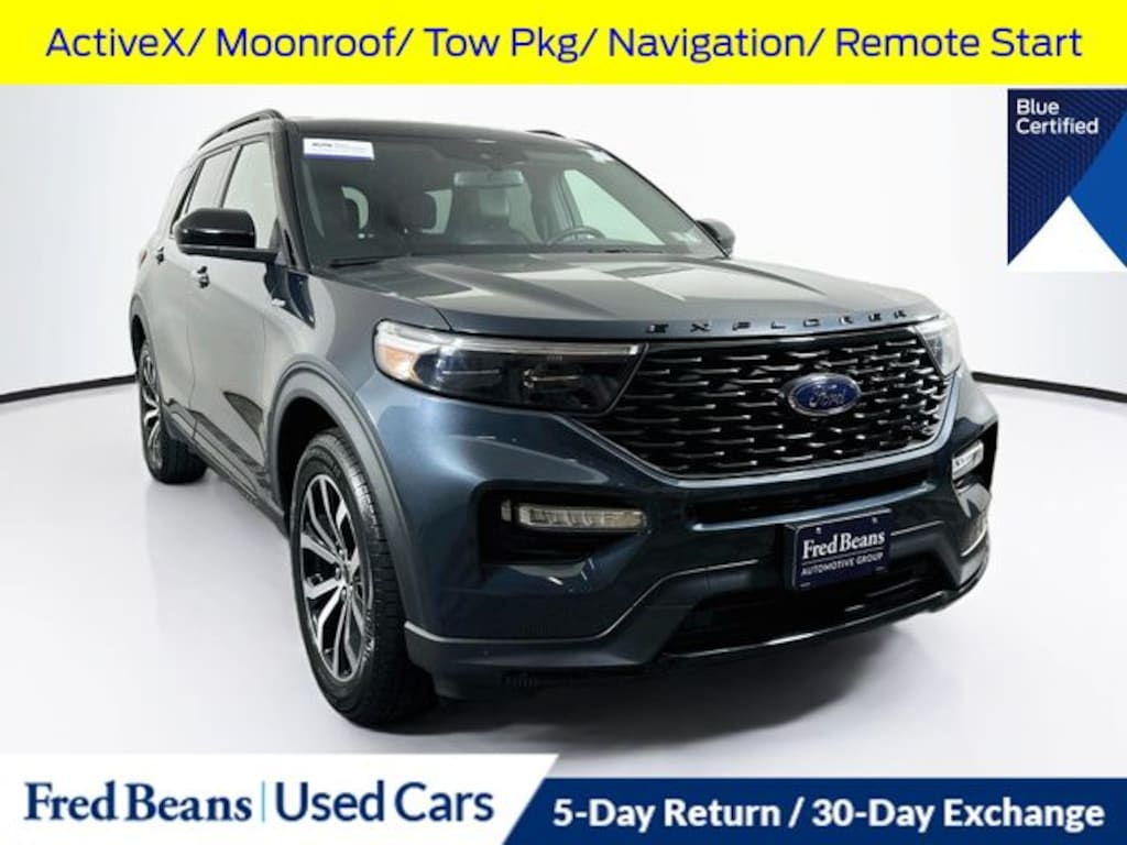 Certified 2022 Ford Explorer ST-Line SUV