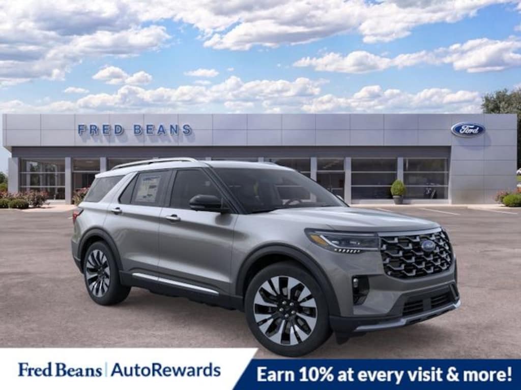 New 2026 Ford Explorer Platinum SUV