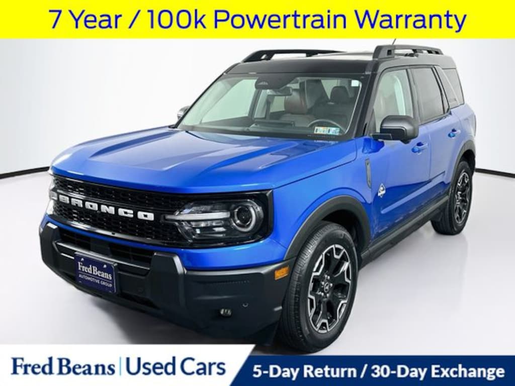 Certified 2025 Ford Bronco Sport Outer Banks SUV
