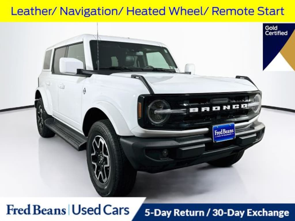 Certified 2025 Ford Bronco Outer Banks SUV