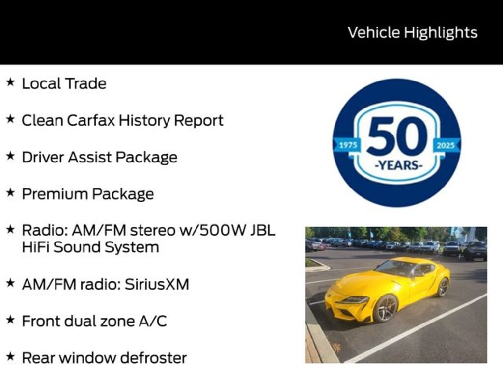 Used 2022 Toyota Supra 3.0 Coupe