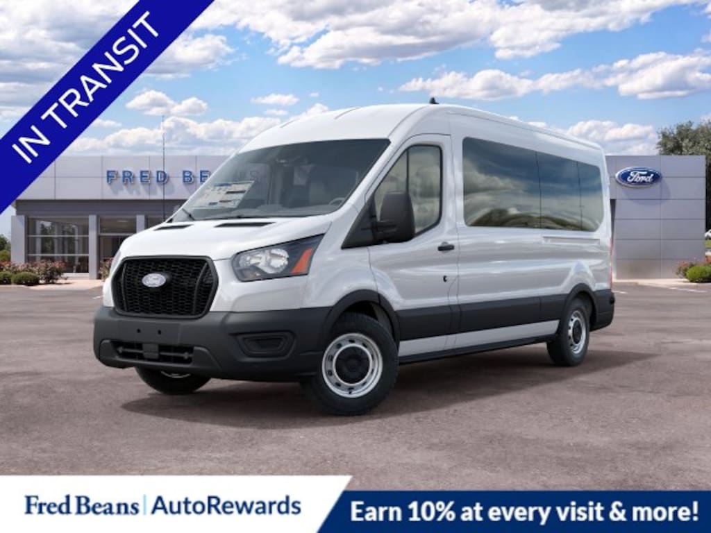 New 2027 Ford Transit-350 Passenger XL Wagon Medium Roof Van