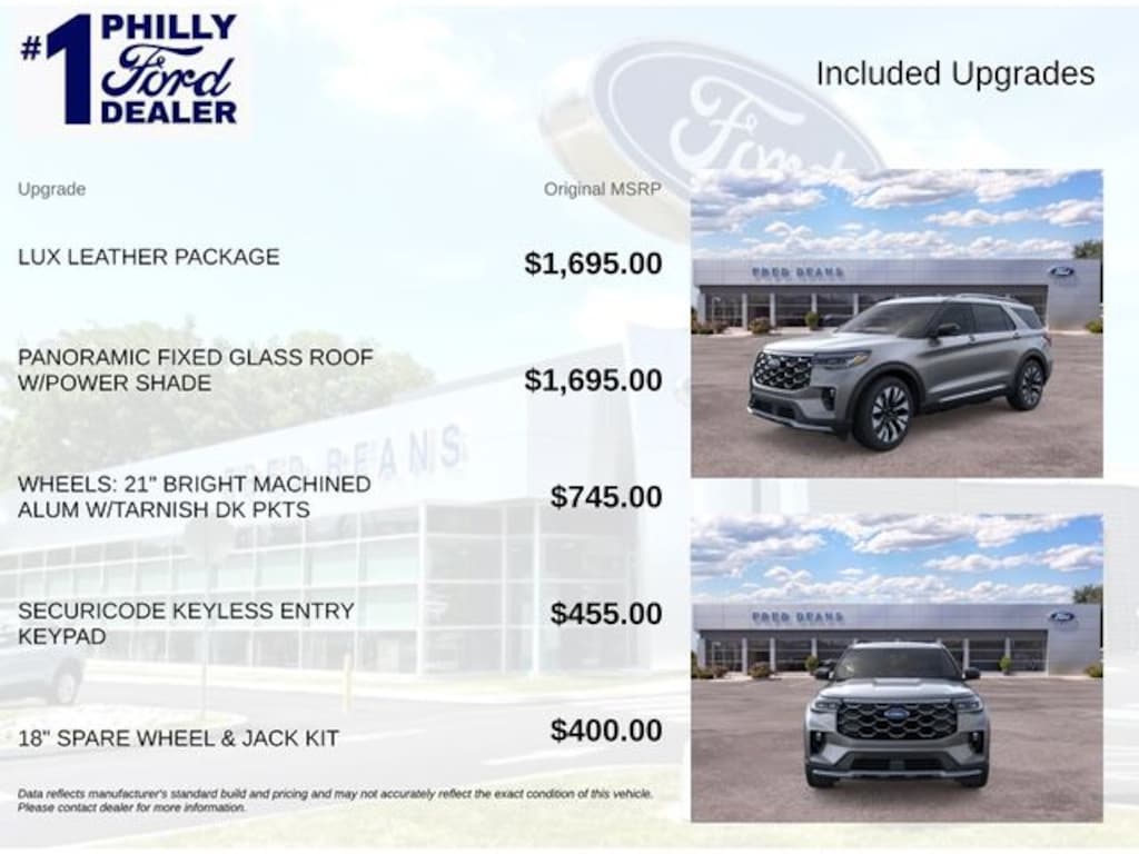 New 2026 Ford Explorer Platinum SUV