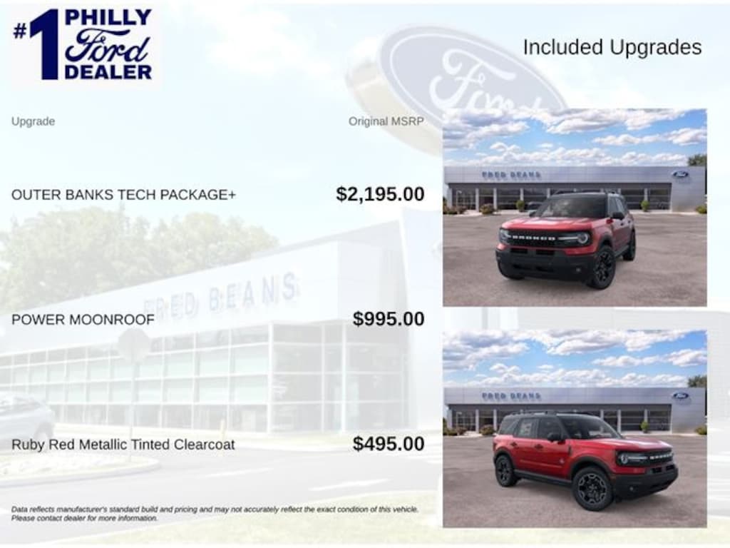 New 2026 Ford Bronco Sport Outer Banks SUV