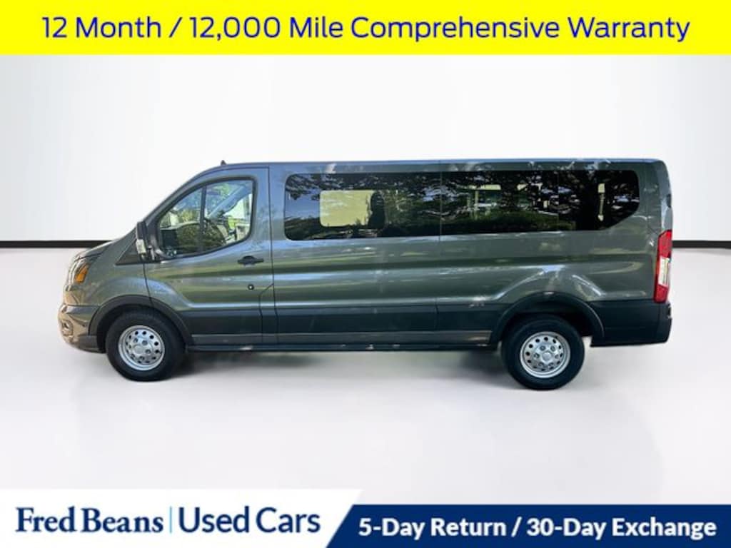 Certified 2025 Ford Transit-350 XLT Wagon Low Roof Van