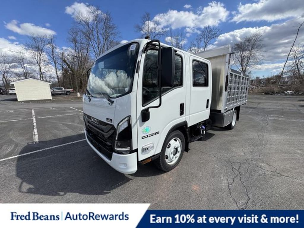 New 2025 Isuzu NPR 10ft Eby Landscape Dump