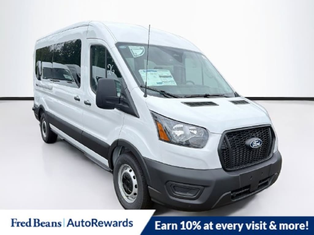 New 2027 Ford Transit-350 Passenger XL Wagon Medium Roof Van