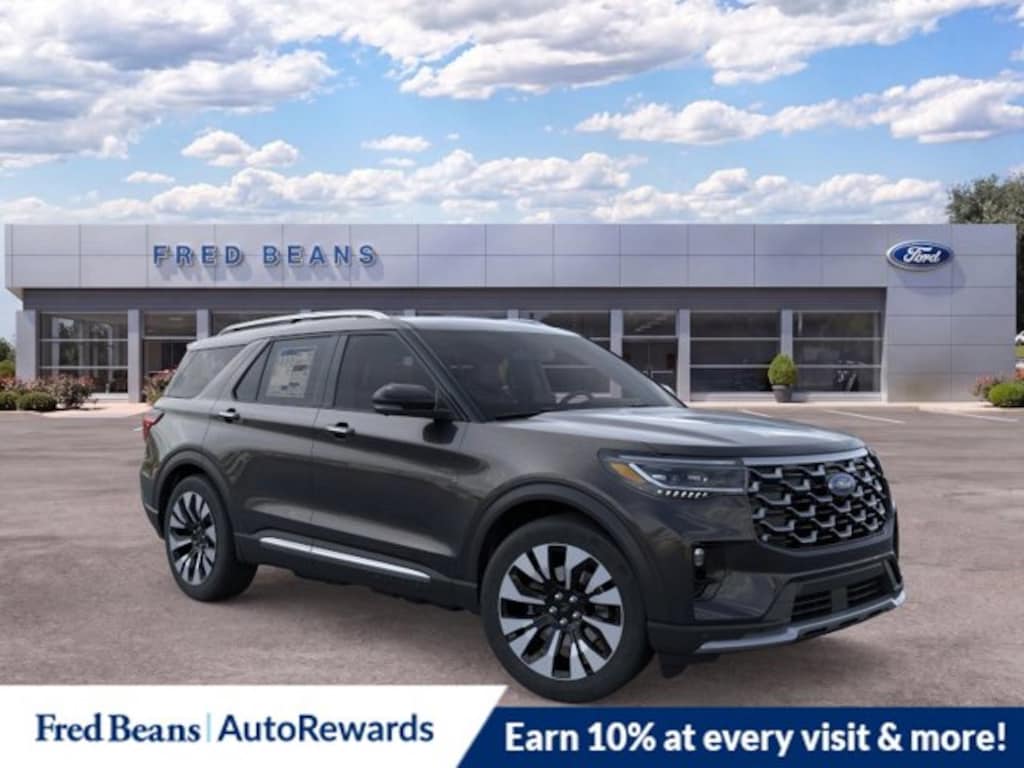 New 2026 Ford Explorer Platinum SUV