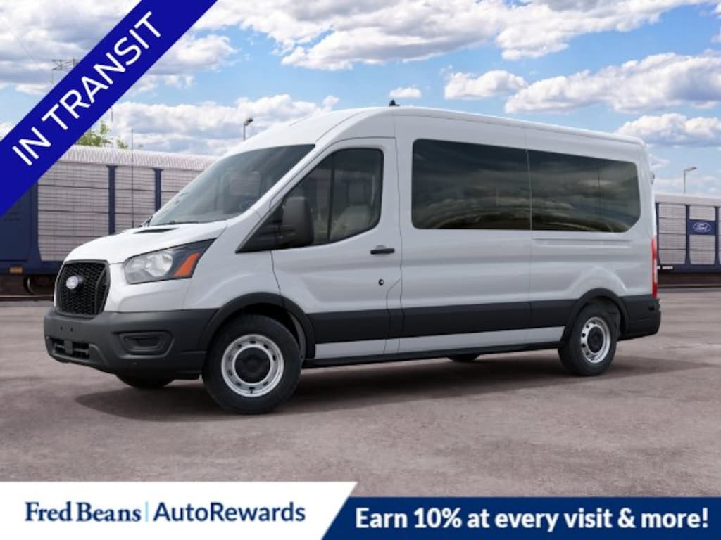 New 2027 Ford Transit-350 Passenger XL Wagon Medium Roof Van