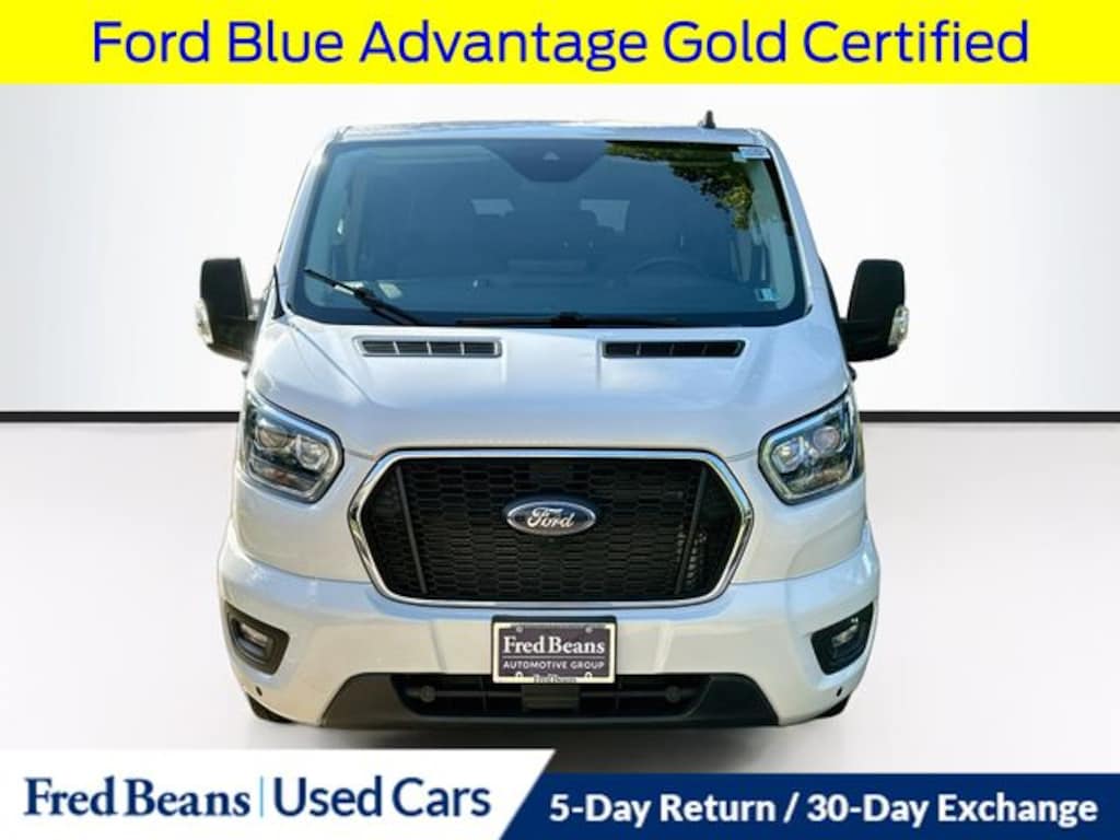 Certified 2024 Ford Transit-350 XLT Wagon Low Roof Van