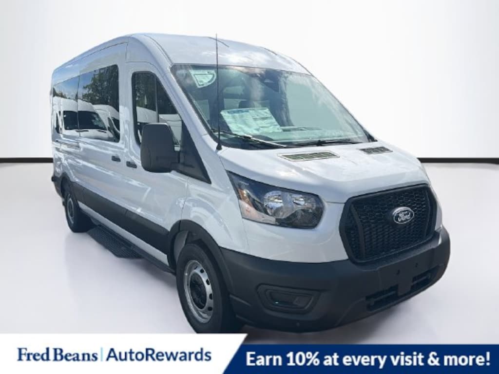 New 2027 Ford Transit-350 Passenger XL Wagon Medium Roof Van