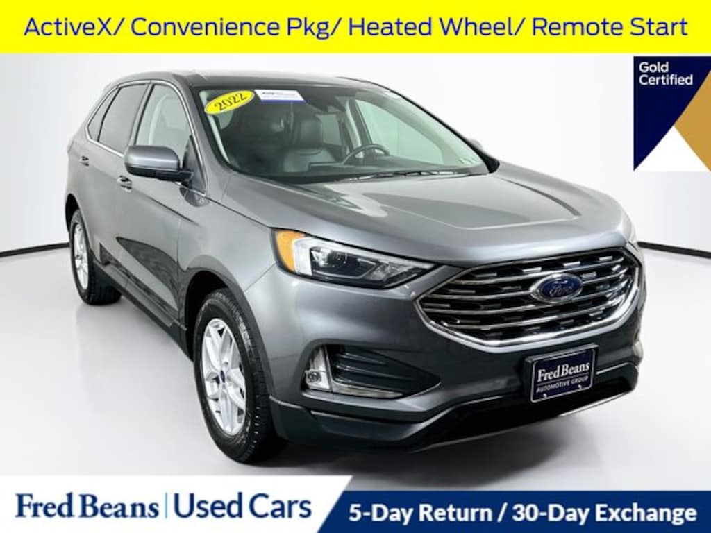 Certified 2022 Ford Edge SEL SUV