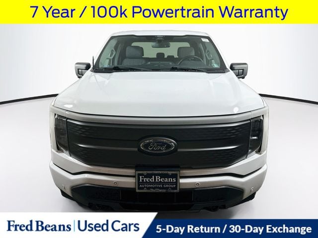 Certified 2022 Ford F-150 Lightning XLT with VIN 1FTVW1EL3NWG04675 for sale in Doylestown, PA