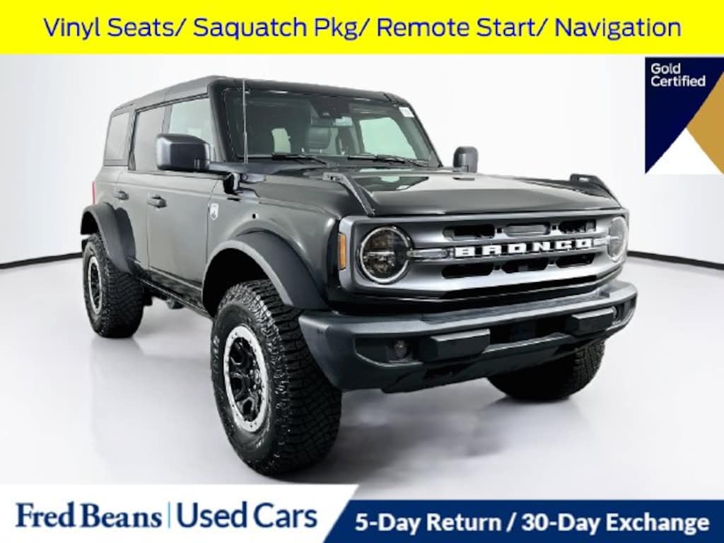 Certified 2024 Ford Bronco Big Bend SUV