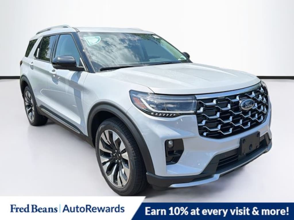 New 2026 Ford Explorer Platinum SUV