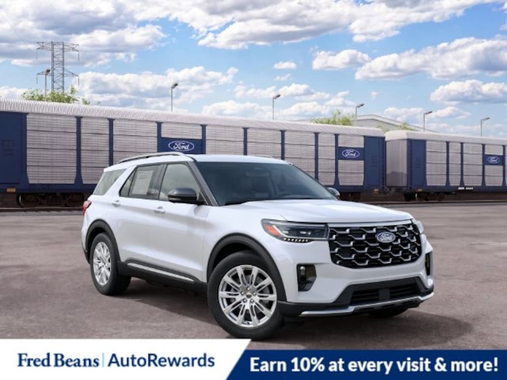 New 2027 Ford Explorer Platinum SUV