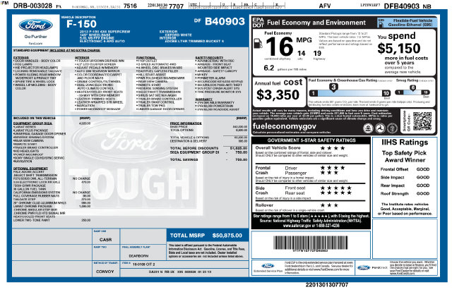Used 2013 Ford F-150 Lariat Truck