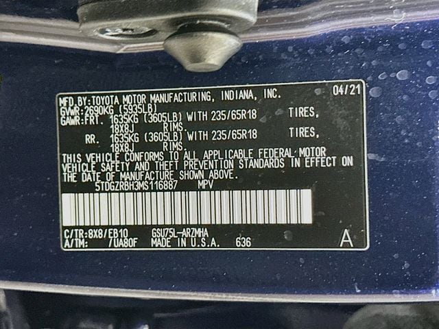 2021 Toyota Highlander XLE - Photo 36