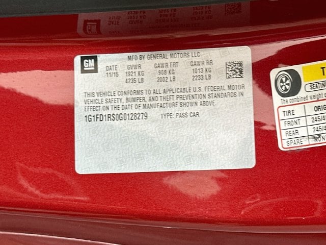 2016 Chevrolet Camaro 2LT - Photo 32