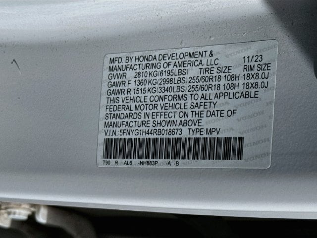 2024 Honda Pilot EX-L - Photo 22