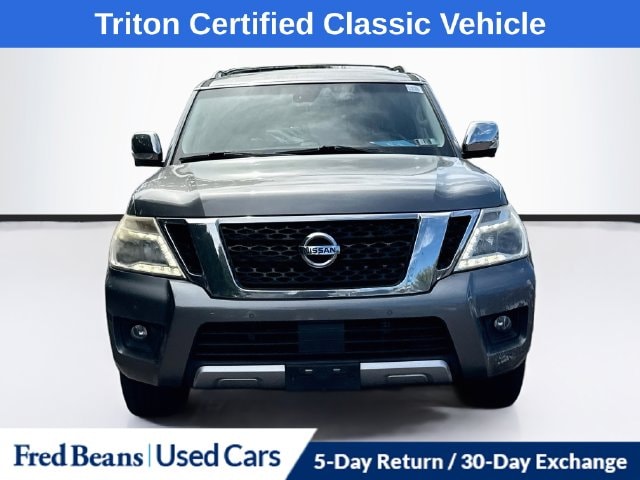 Used 2017 Nissan Armada Platinum with VIN JN8AY2NE1H9703132 for sale in Willow Grove, PA