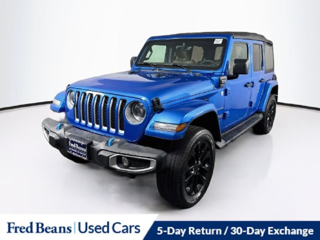 Used 2023 Jeep Wrangler Sahara 4xe SUV