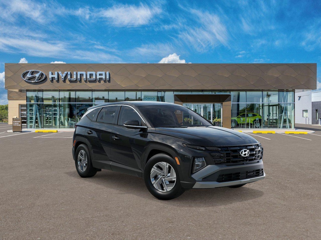 New 2026 Hyundai Tucson Hybrid Blue SUV