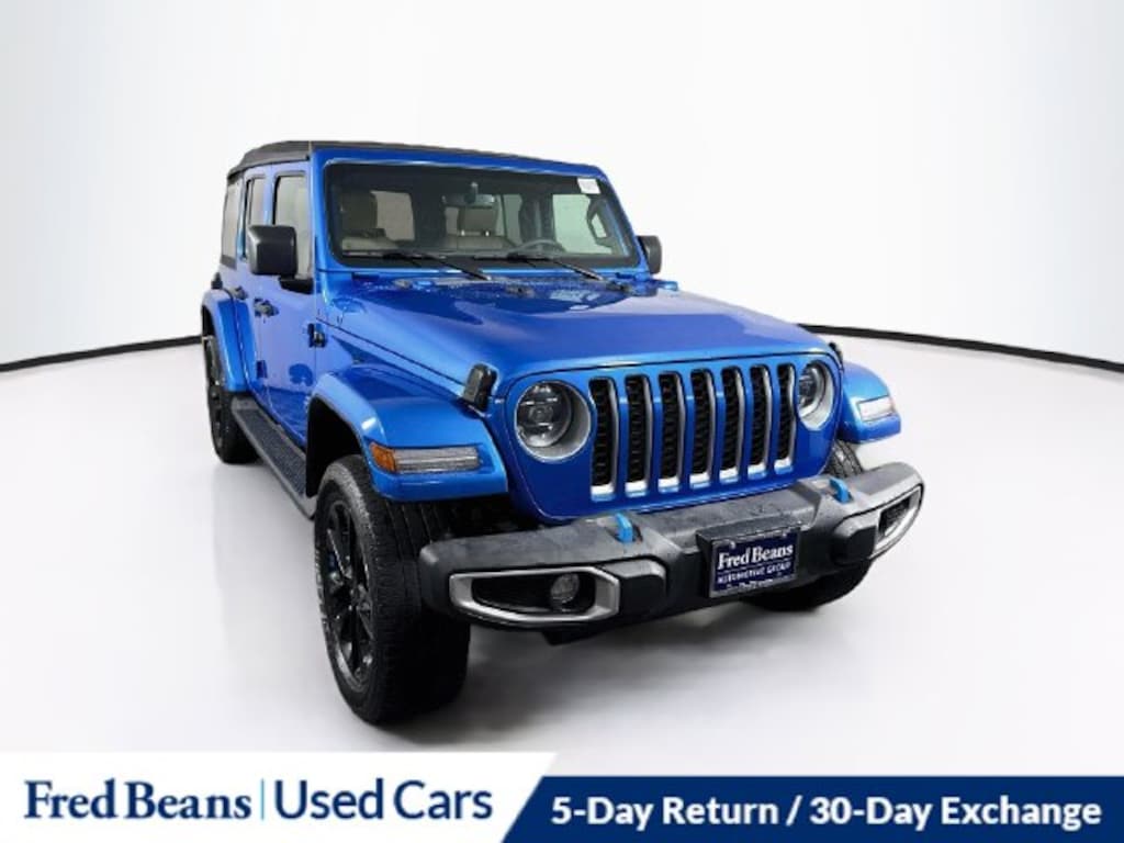 Used 2023 Jeep Wrangler Sahara 4xe SUV