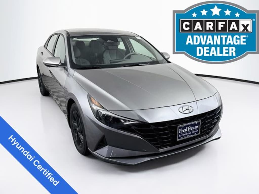 Certified 2023 Hyundai Elantra SEL Sedan