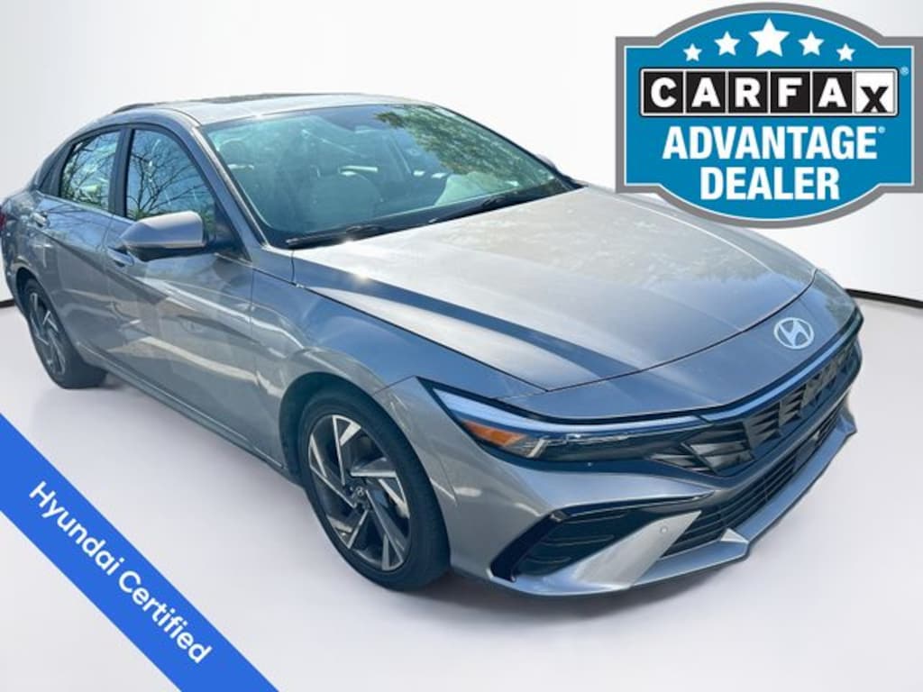 Certified 2024 Hyundai Elantra Limited Sedan