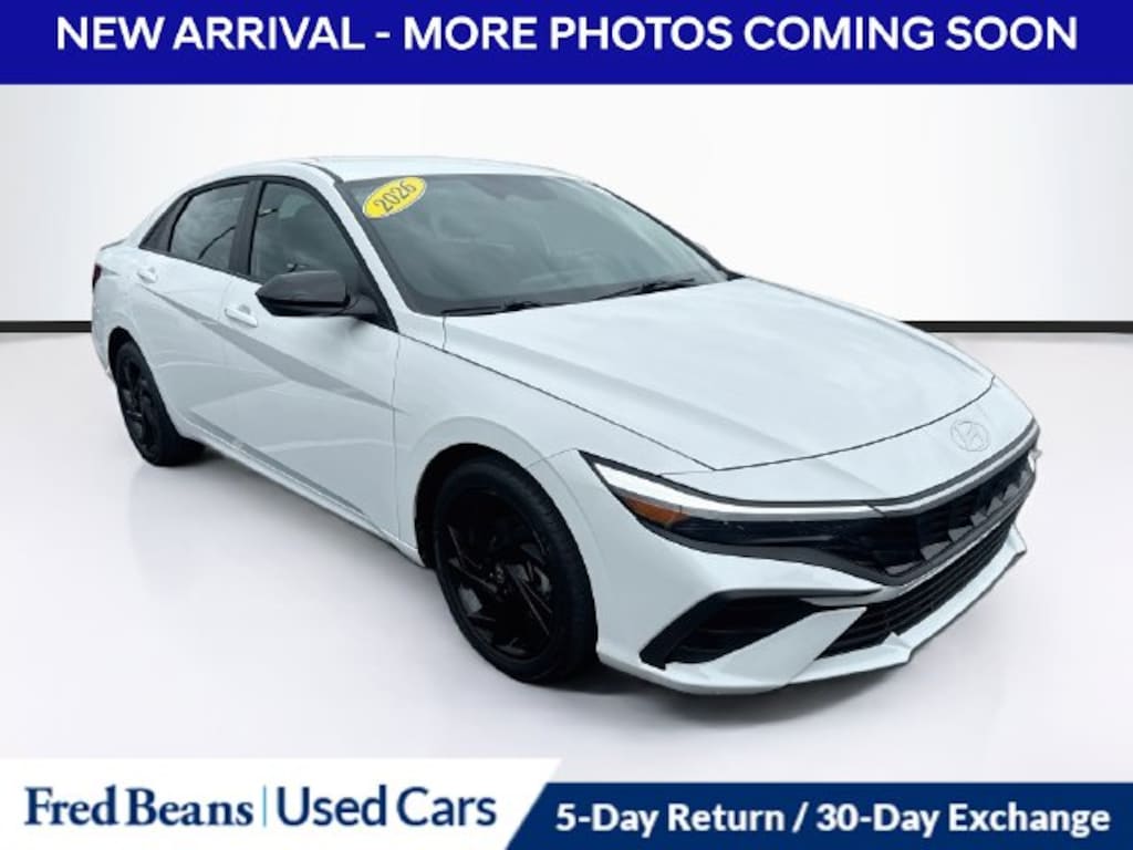 Certified 2026 Hyundai Elantra SEL Sport Sedan