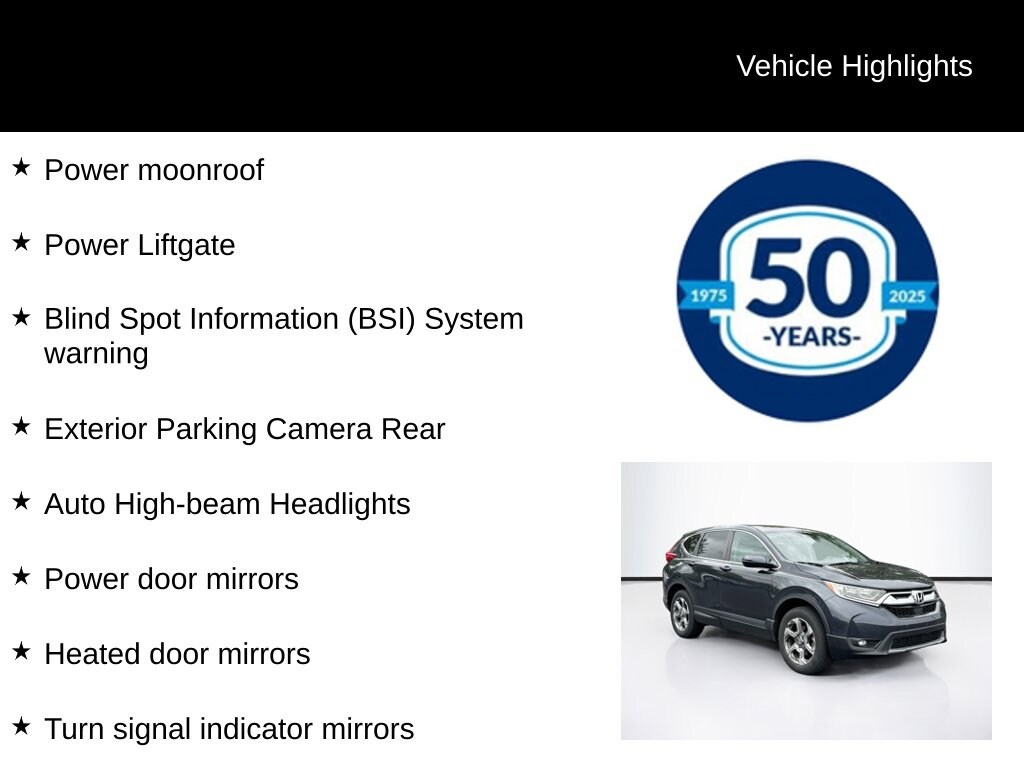 Used 2018 Honda CR-V EX-L SUV