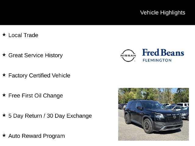 Certified 2024 Nissan Pathfinder Rock Creek SUV