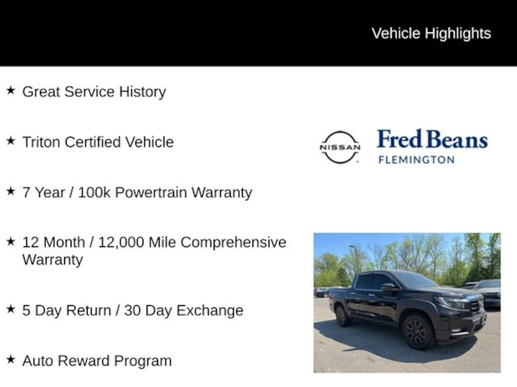Used 2023 Honda Ridgeline RTL-E Truck