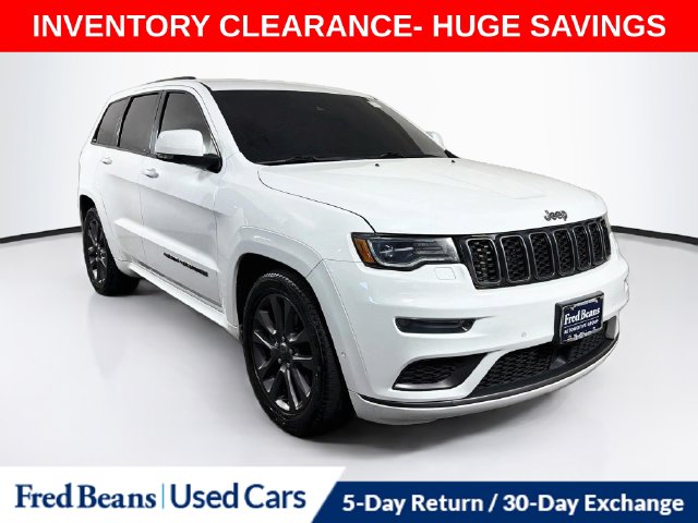 Used 2019 Jeep Grand Cherokee Overland SUV