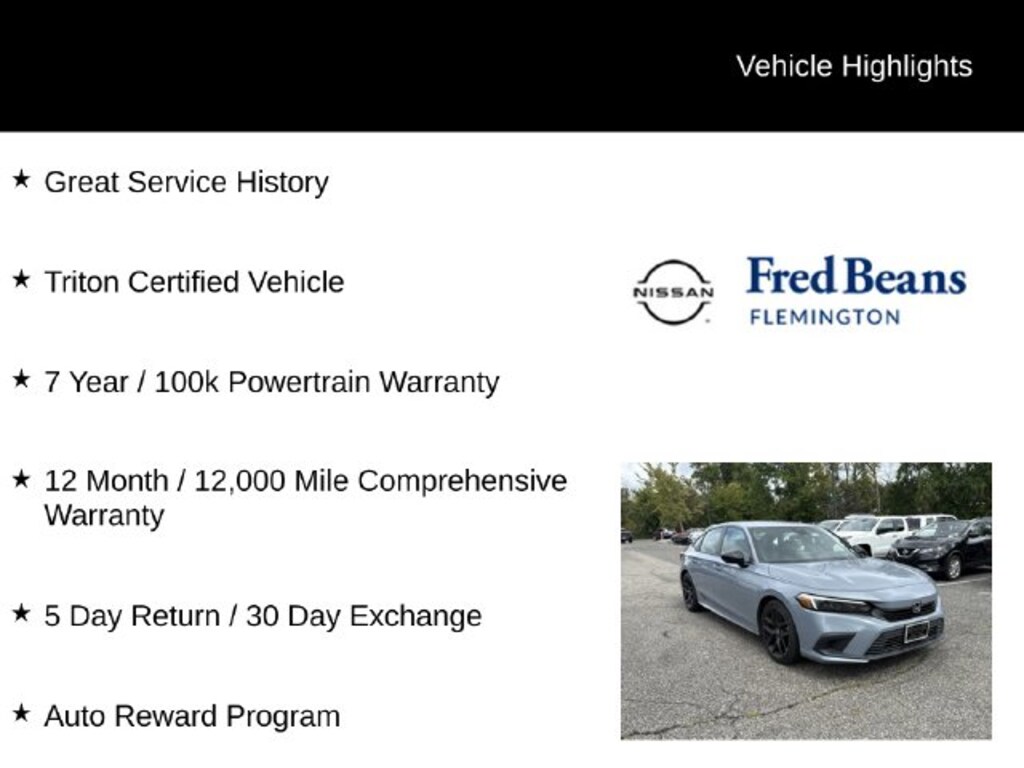 Used 2024 Honda Civic Sport Sedan
