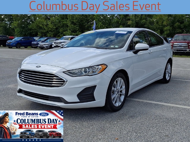 Certified 2020 Ford Fusion SE Sedan