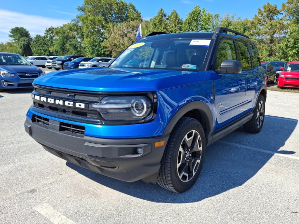Certified 2022 Ford Bronco Sport Outer Banks SUV
