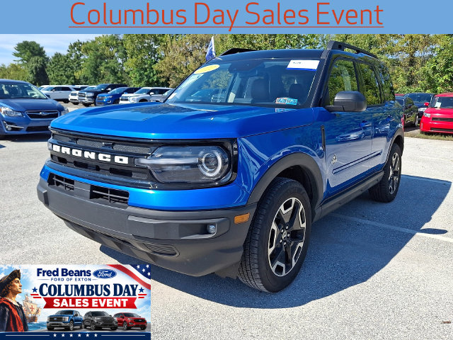 Certified 2022 Ford Bronco Sport Outer Banks SUV