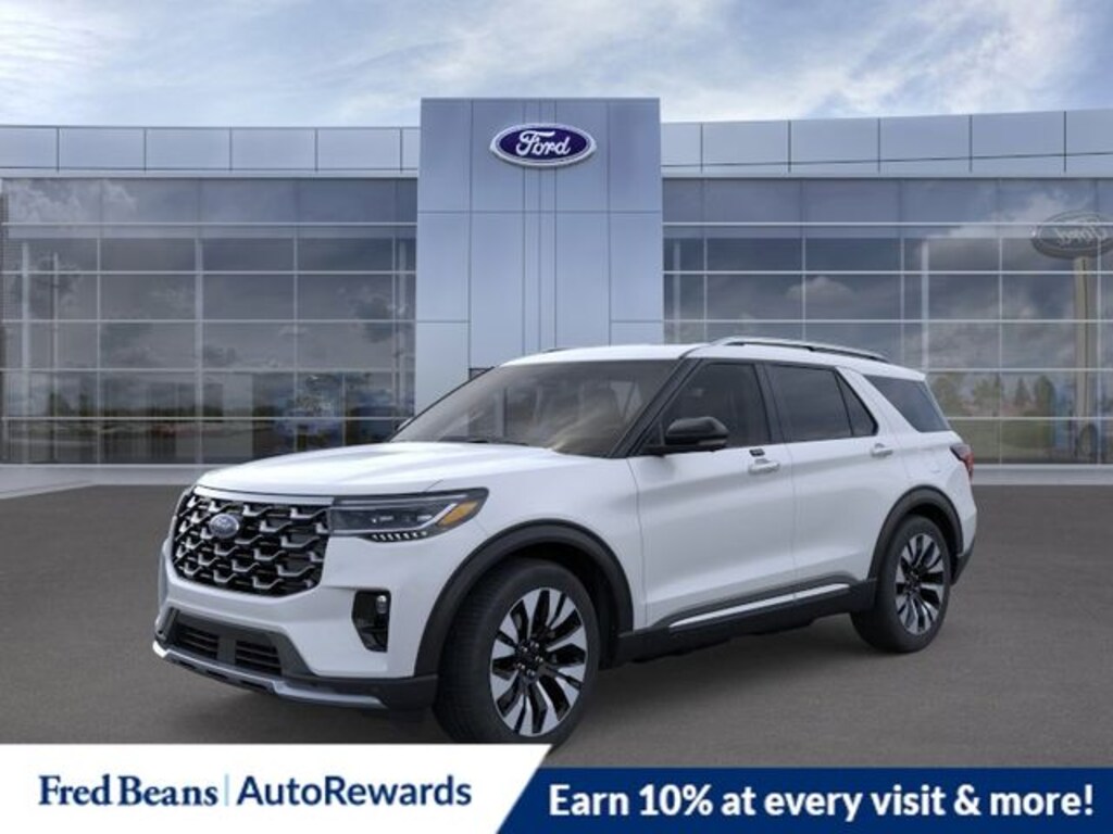 New 2026 Ford Explorer Platinum SUV