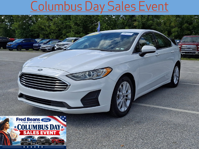 Certified 2020 Ford Fusion SE Sedan