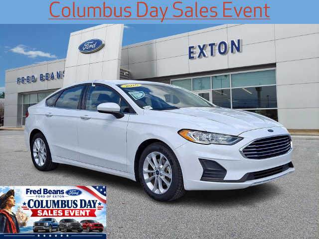 Certified 2020 Ford Fusion SE Sedan