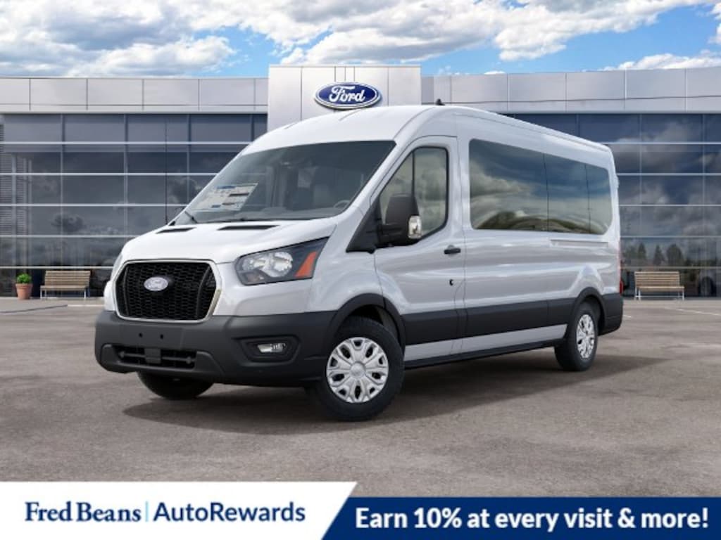 New 2027 Ford Transit-350 Passenger XL Wagon Medium Roof Van
